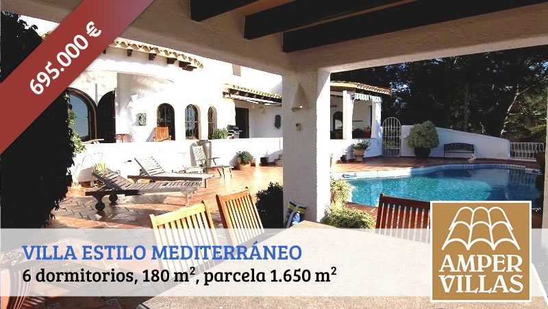villa estilo mediterraneo en Altea