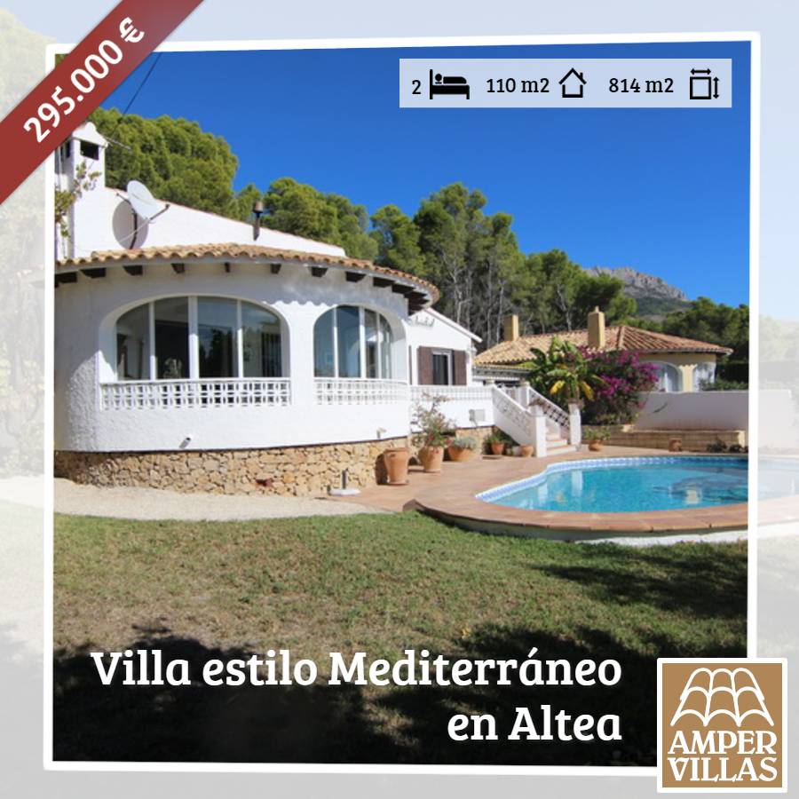 villa estilo Mediterráneo en Altea