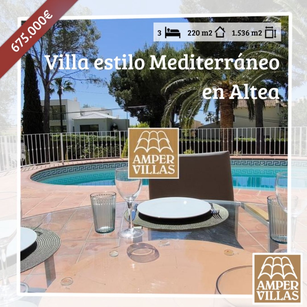 villa a la venta en Sierra Altea