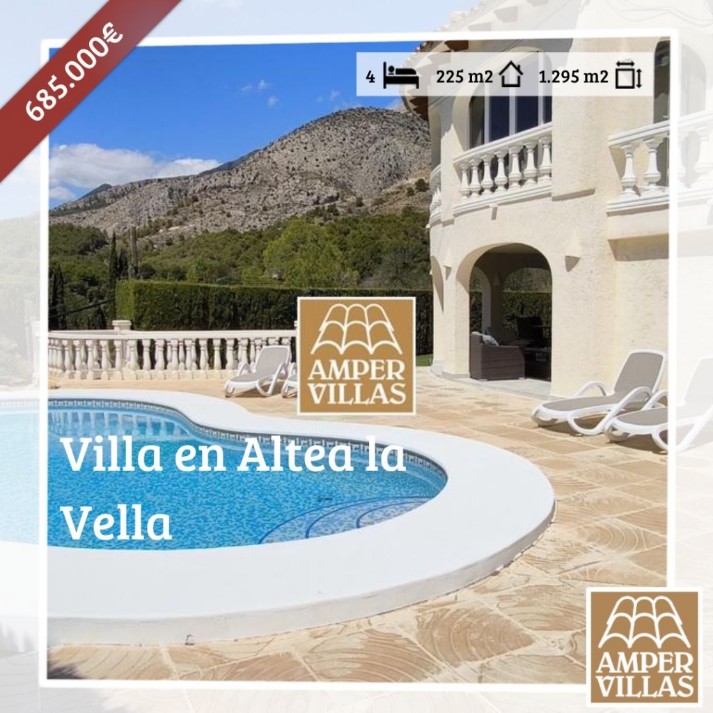 comprar villa en Altea la Vella