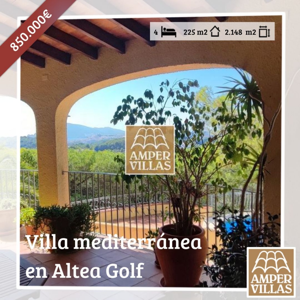 comprar chalet en Altea