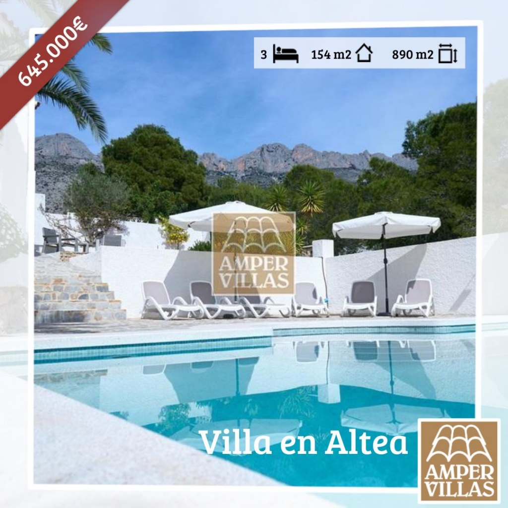 comprar villa en Altea