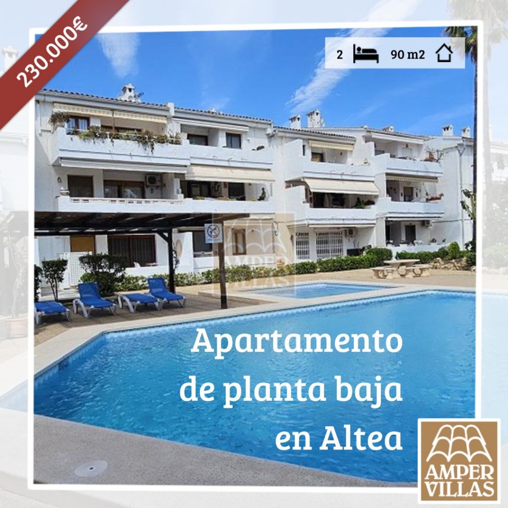 comprar apartamento barato en Altea