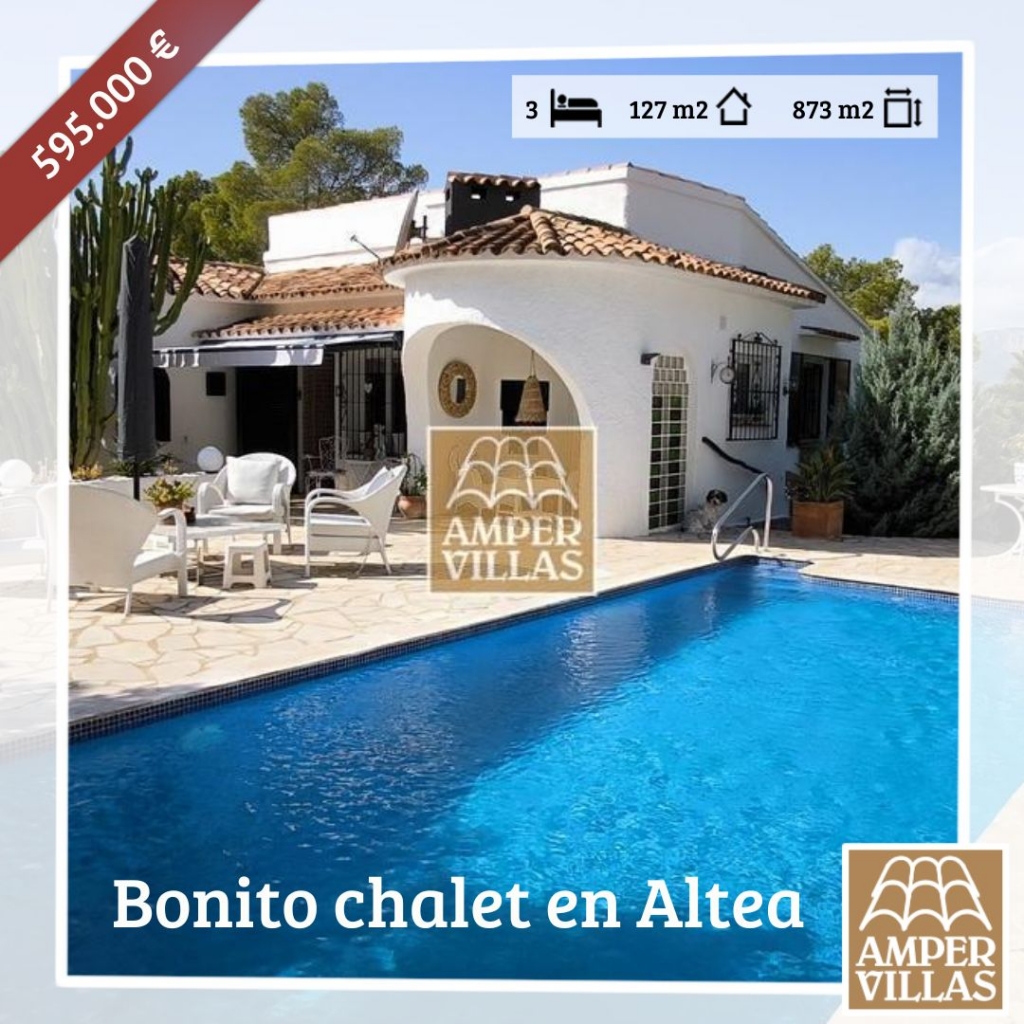 bonito chalet a la venta en Sierra Altea