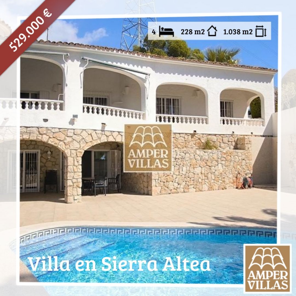 villa exclusiva a la venta en Altea