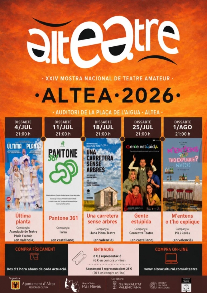 Alteatre 2026 Altea