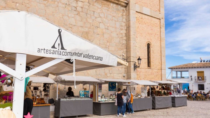muestra de artesania de Altea