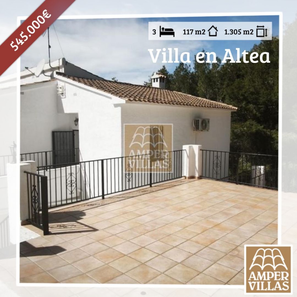 comprar villa en Altea