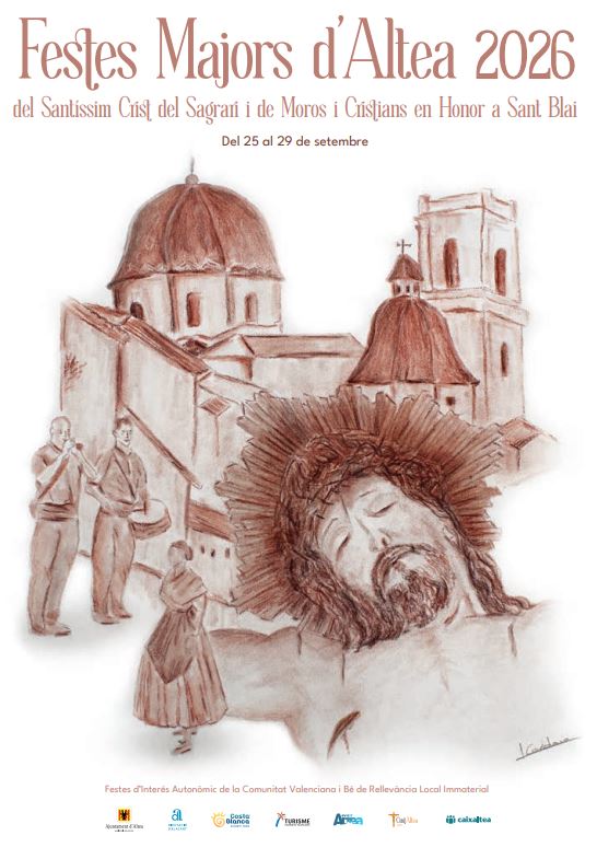 cartel fiestas de Altea 2026