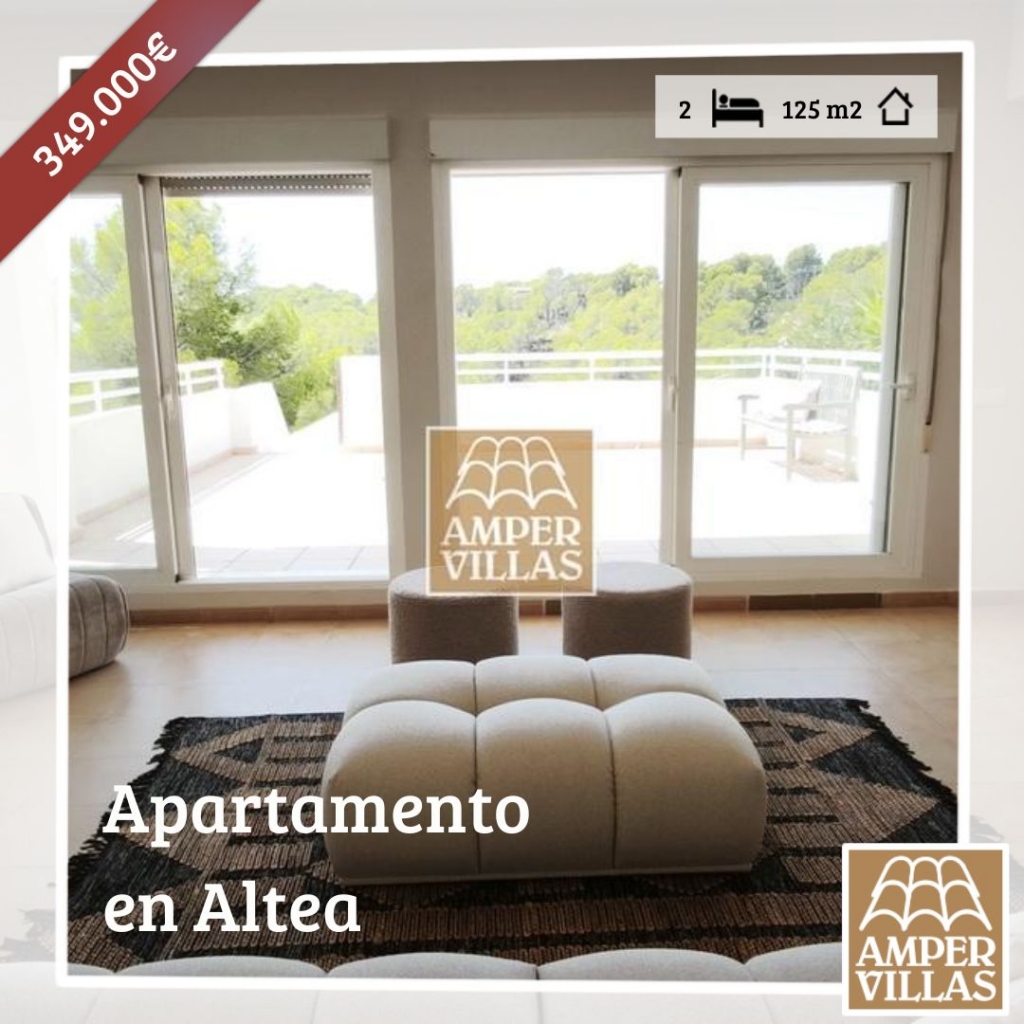 apartamento reformado en Altea