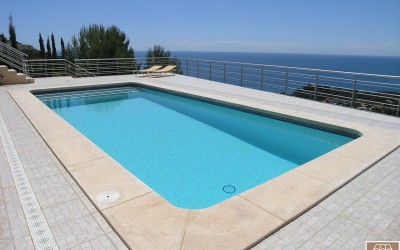 Villa with fabulous sea views in Altea