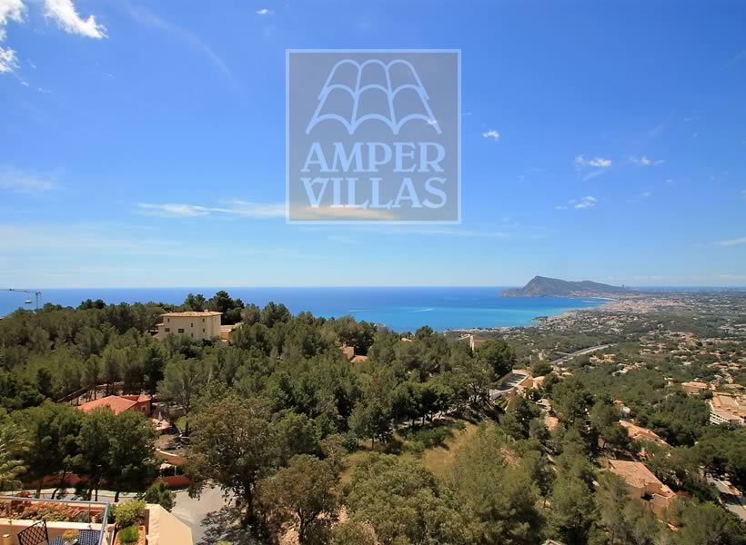 villas y apartamentos en Altea