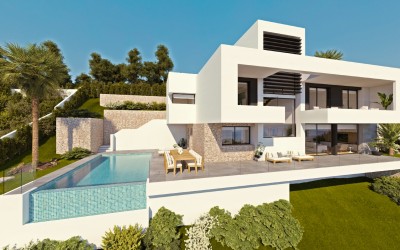 Exclusive luxurious villa in Altea with sea views