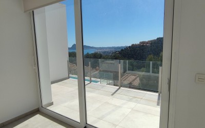 Luxurious modern design villa with sea views in Altea Hills.