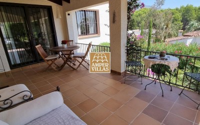 Charming villa in a quiet area with nice unobstructed views.