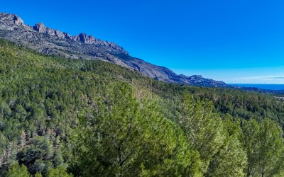 Parcela edificable en una Urbanización de Altea la Vella.