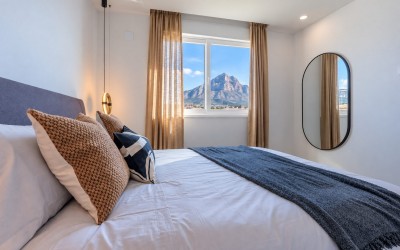 Villa independiente moderna en Polop con vistas y piscina privada