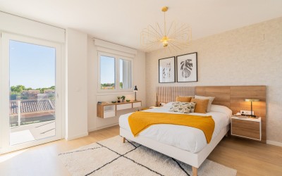 Modern 4-Bedroom Townhouse with Panoramic Sea &
Benidorm Views in La Nucía 
