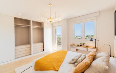 Modern 4-Bedroom Townhouse with Panoramic Sea &
Benidorm Views in La Nucía 
