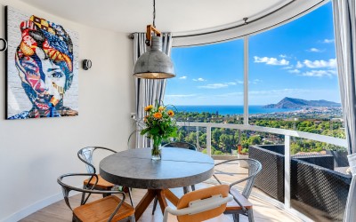 Duplex Penthouse with Panoramic Sea Views in Altea La Vella